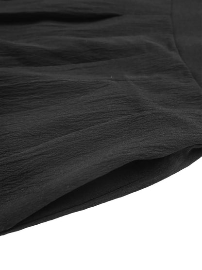 Pleated Shorts with Pockets - Tigbul's Variety Fashion Shop
