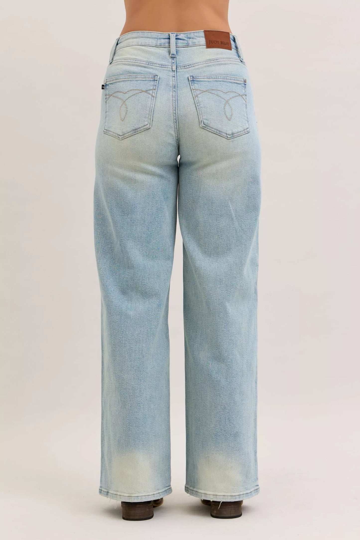 Judy Blue High Waist Column Straight Jeans - Tigbul's Variety Fashion Shop