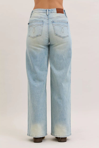Judy Blue High Waist Column Straight Jeans - Tigbul's Variety Fashion Shop