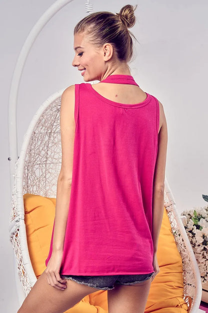 BiBi Cotton Span Knit Double Wear Tank Top - Tigbul's Variety Fashion Shop