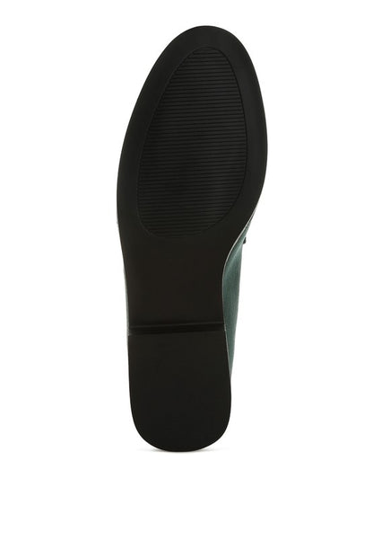 Maestro Diamante Embellished Horsebit Loafers - Tigbul's Variety Fashion Shop