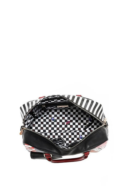 Nicole Lee USA Eco-Leather Boston Bag - Tigbul's Variety Fashion Shop