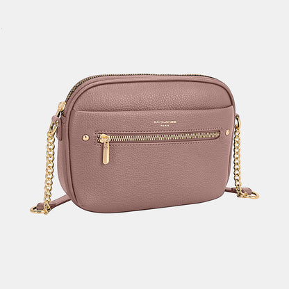 David Jones Chain Detail Small Crossbody Bag - Tigbul's Variety Fashion Shop