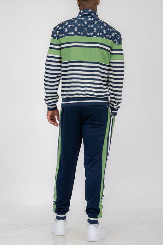 Chain Link Track Suit - Tigbul's Variety Fashion Shop