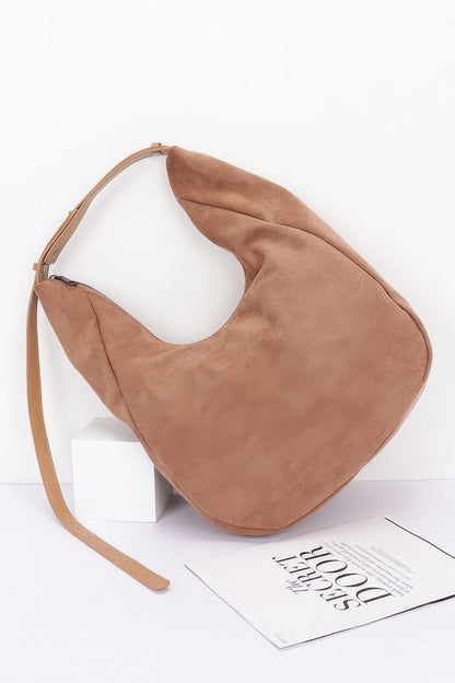 Faux Suede Bindle Bag - Tigbul's Variety Fashion Shop