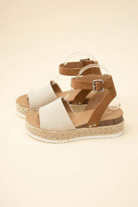 TOPIC-S Espadrille Ankle strap Sandals - Tigbuls Variety Fashion