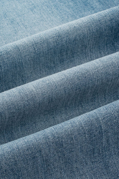 Button Fly High Waist Jeans - Tigbul's Variety Fashion Shop