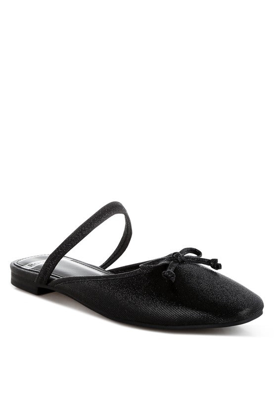 Opalia Glitter Ballet Mules - Tigbul's Variety Fashion Shop
