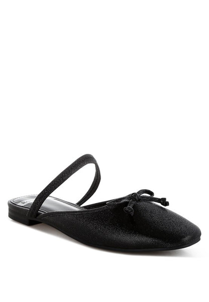 Opalia Glitter Ballet Mules - Tigbul's Variety Fashion Shop