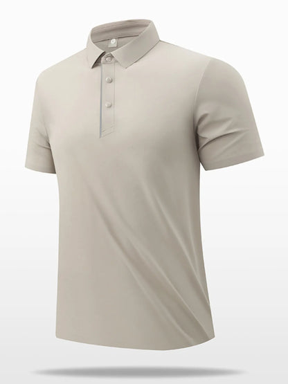 Men's Plus Size Button Detail Short Sleeve Polo - Tigbul's Variety Fashion Shop