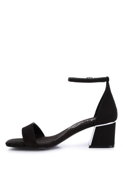 Eshe Block Heel Sandals - Tigbul's Variety Fashion Shop