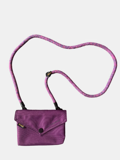 Himawari Solid Color Envelope Shape Crossbody Bag with Removable Strap - Tigbul's Variety Fashion Shop