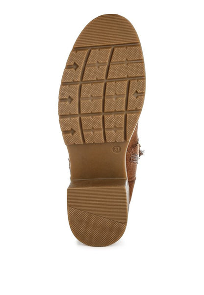 Tigris Microfiber Zipper Boots - Tigbul's Variety Fashion Shop