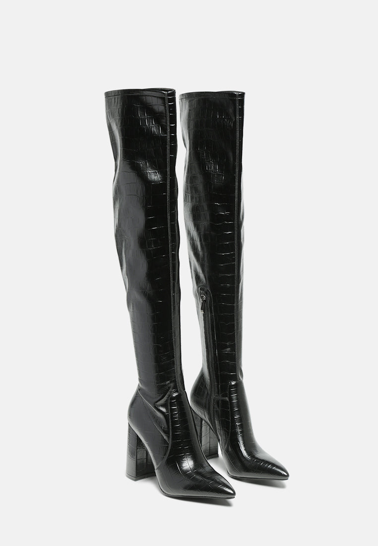Flittle Over-The-Knee Boot - Tigbul's Variety Fashion Shop