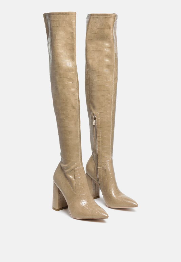 Flittle Over-The-Knee Boot - Tigbul's Variety Fashion Shop