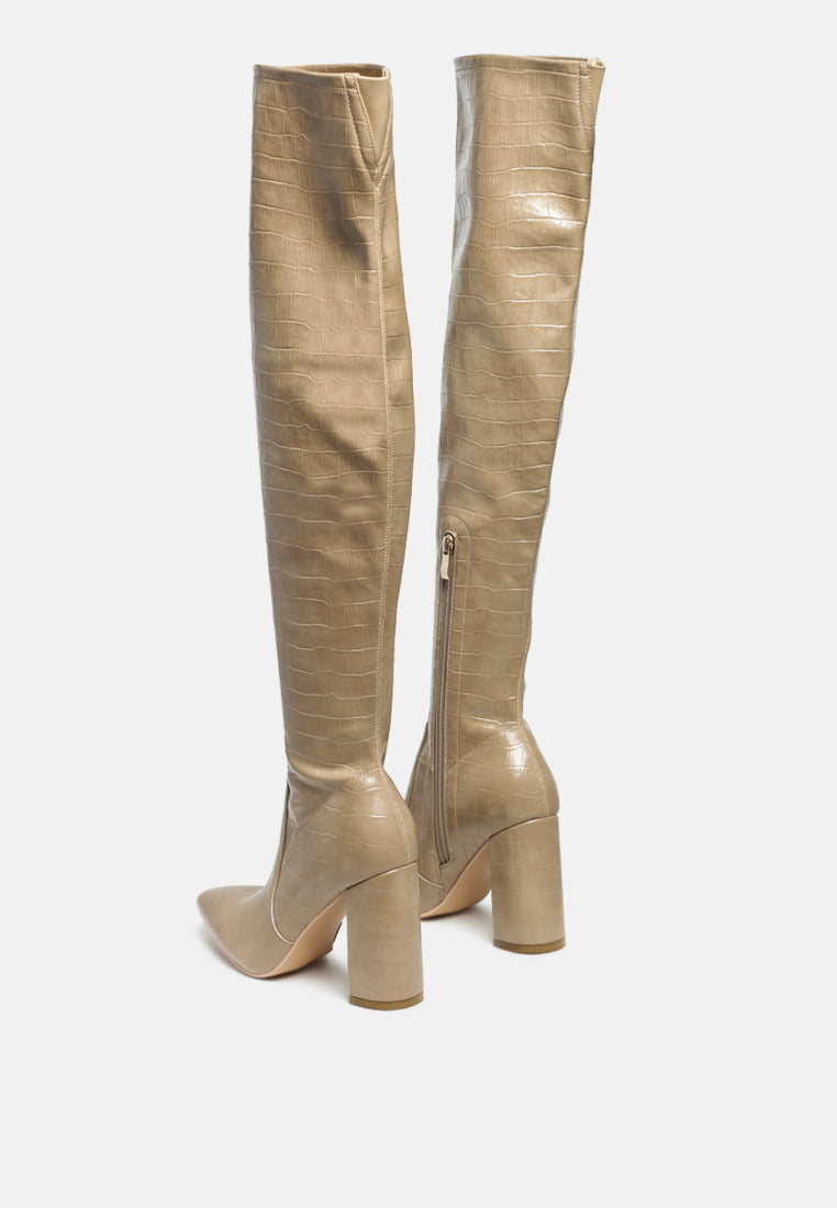 Flittle Over-The-Knee Boot - Tigbul's Variety Fashion Shop