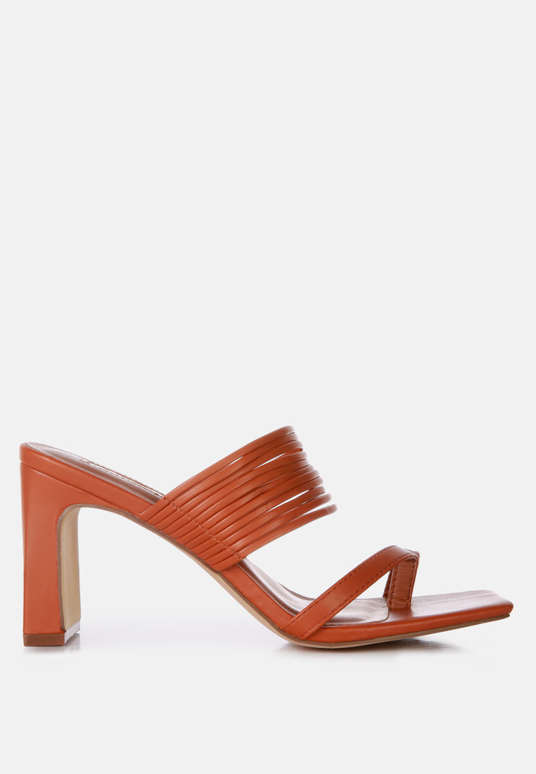 Follow Me Mid Block Heel Sandals - Tigbul's Variety Fashion Shop