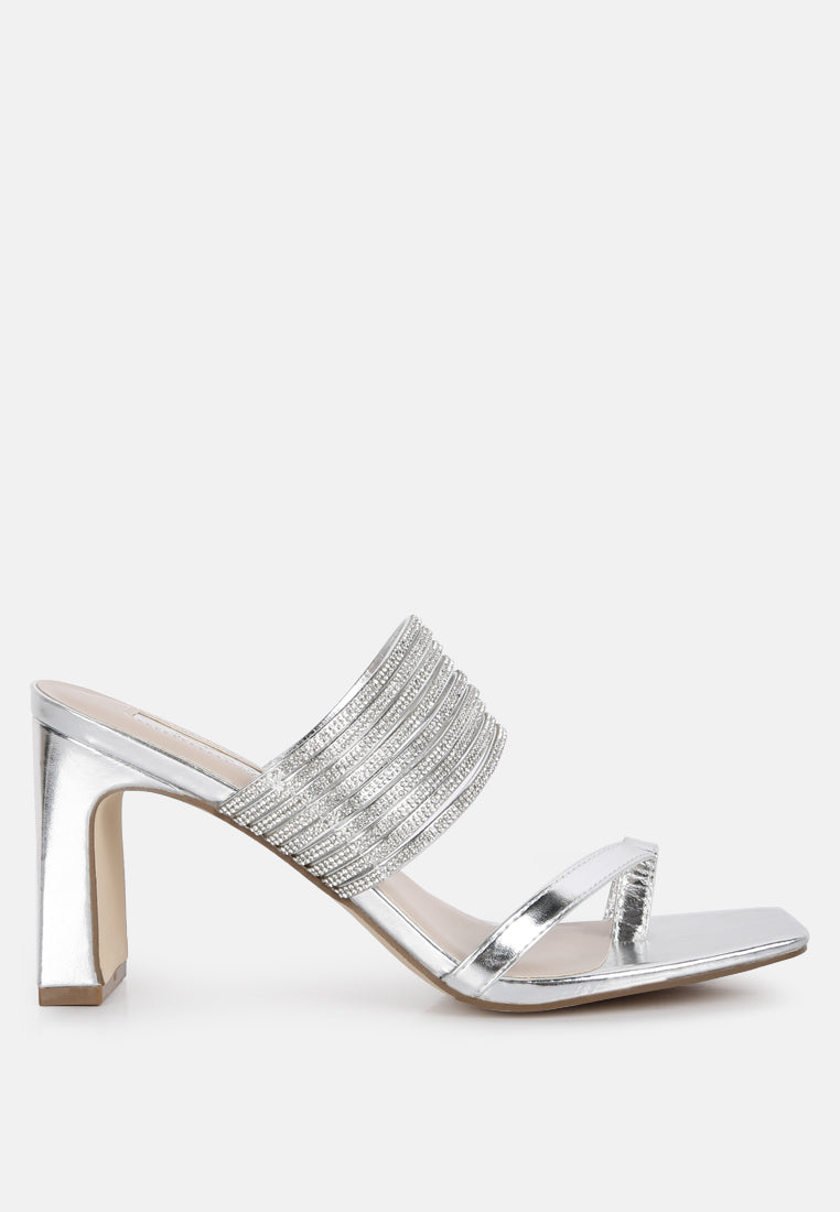 Follow Me Mid Block Heel Sandals - Tigbul's Variety Fashion Shop