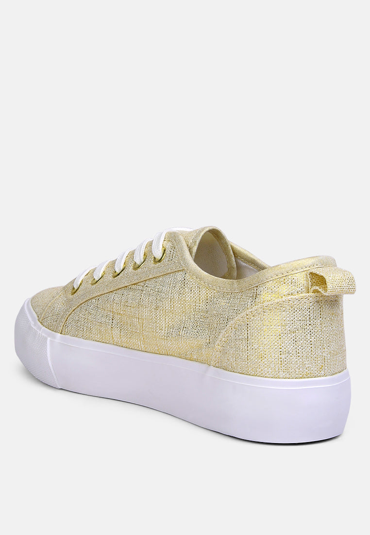 Glam Doll Casual Flatform Sneakers - Tigbul's Variety Fashion Shop