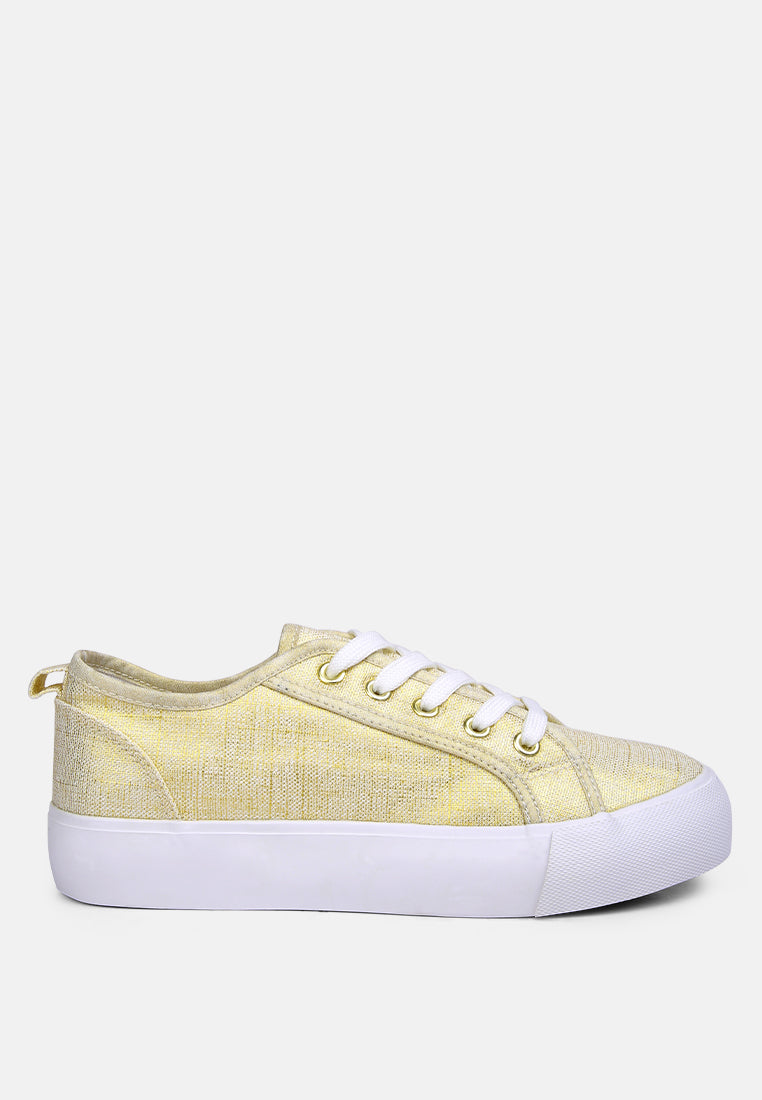 Glam Doll Casual Flatform Sneakers - Tigbul's Variety Fashion Shop