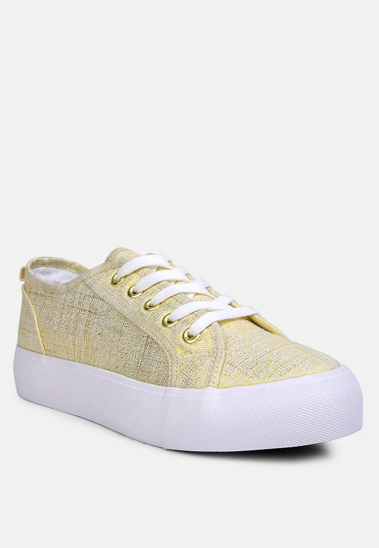 Glam Doll Casual Flatform Sneakers - Tigbul's Variety Fashion Shop