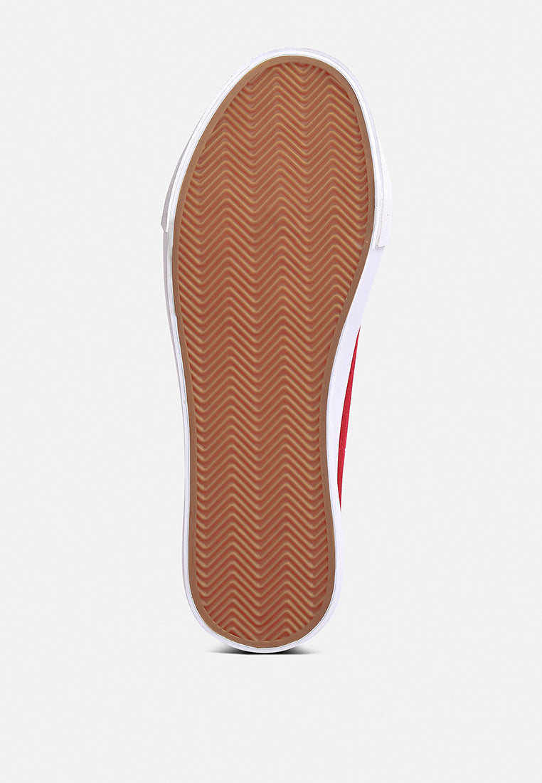 Glam Doll Casual Flatform Sneakers - Tigbul's Variety Fashion Shop