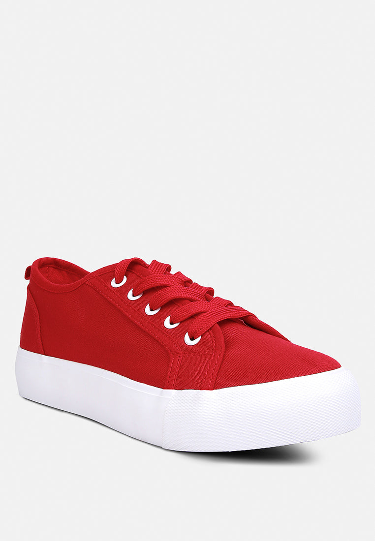 Glam Doll Casual Flatform Sneakers - Tigbul's Variety Fashion Shop