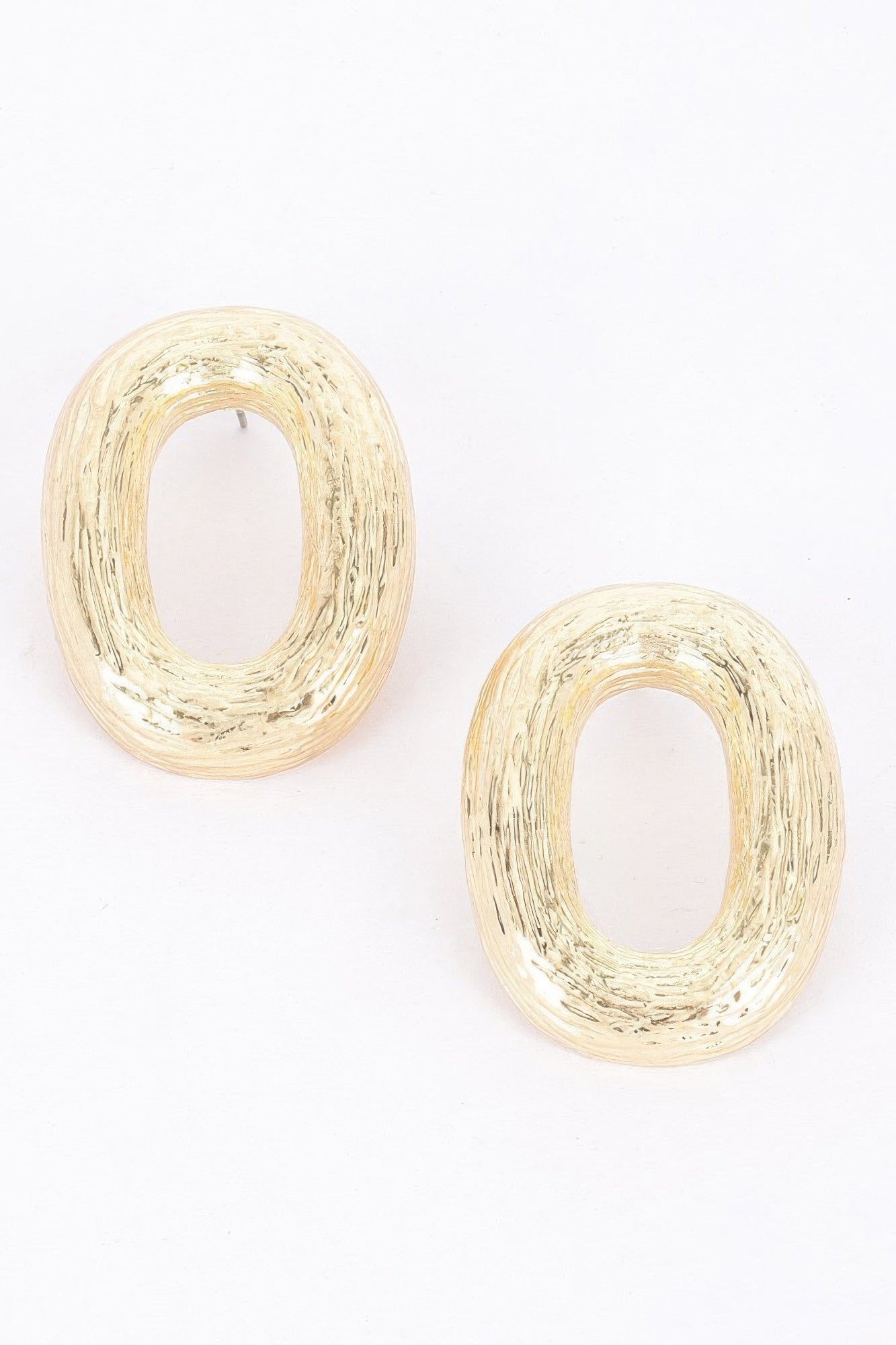 Gold Plated Metal Earring - Tigbul's Variety Fashion Shop
