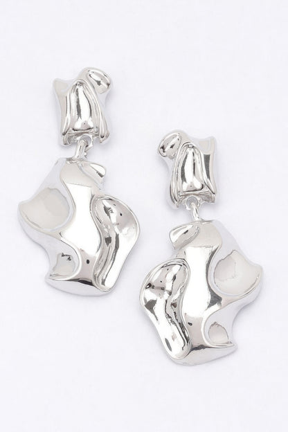 Gold Plated Metal Earring - Tigbul's Variety Fashion Shop