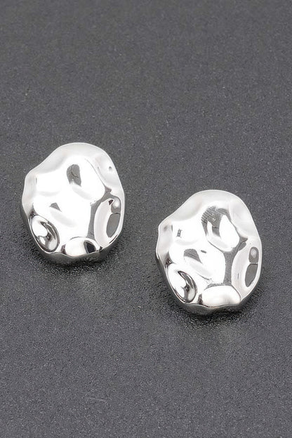 Gold Plated Metal Earring - Tigbul's Variety Fashion Shop