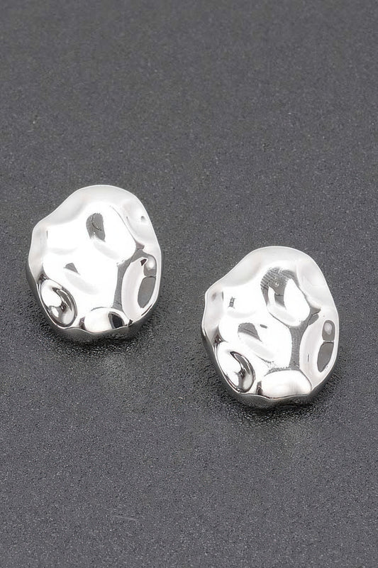 Gold Plated Metal Earring - Tigbul's Variety Fashion Shop