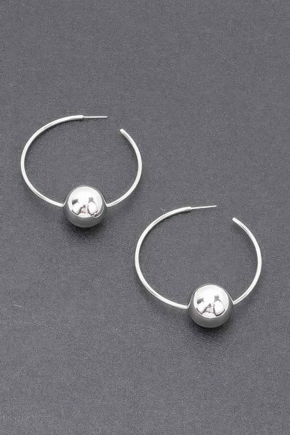 Gold Plated Metal Earring - Tigbul's Variety Fashion Shop