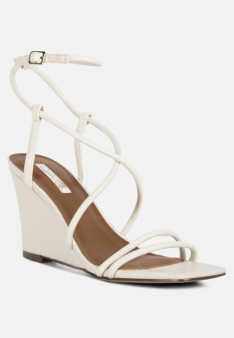 Gram Hunt Ankle Strap Wedge Sandals - Tigbul's Variety Fashion Shop