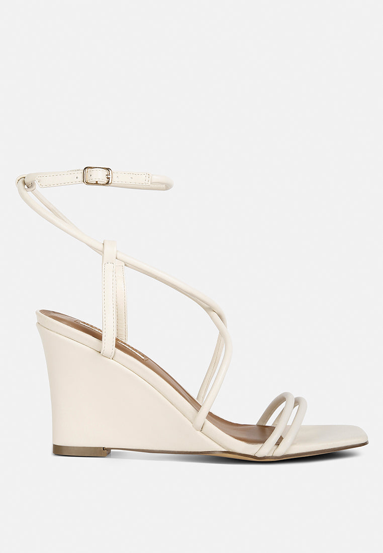 Gram Hunt Ankle Strap Wedge Sandals - Tigbul's Variety Fashion Shop