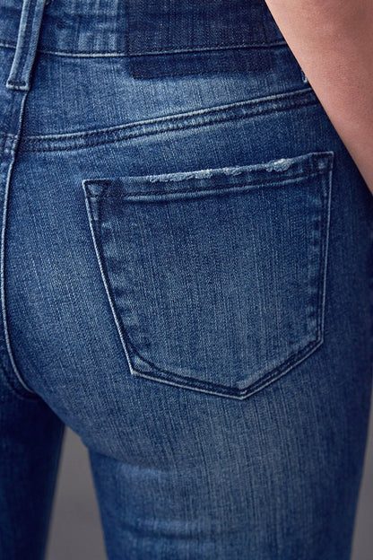 HIGH RISE SKINNY BOOT FLARE JEANS - Tigbul's Variety Fashion Shop