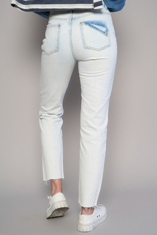 High Waist Ripped Jeans - Tigbul's Variety Fashion Shop
