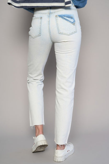 High Waist Ripped Jeans - Tigbul's Variety Fashion Shop