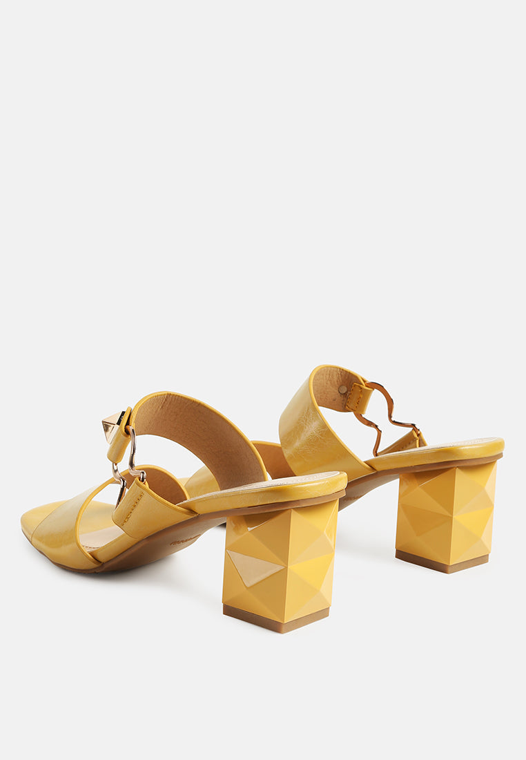 Hookup Fantasy Block Heel Sandals - Tigbul's Variety Fashion Shop