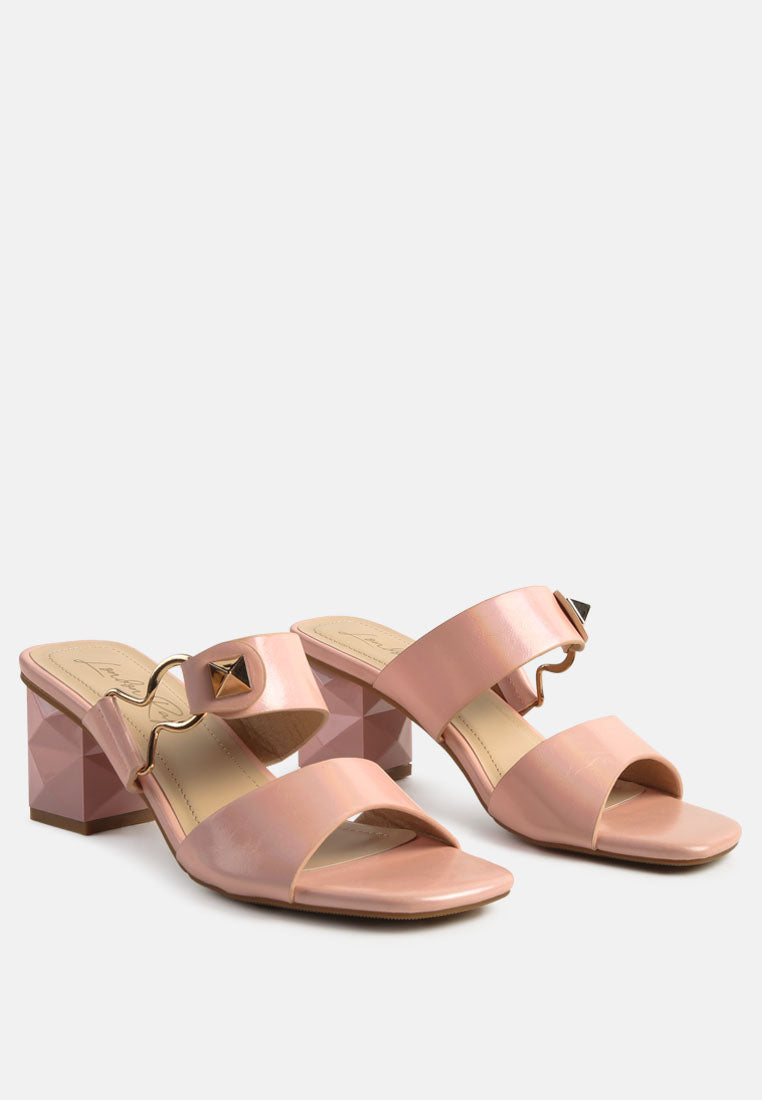 Hookup Fantasy Block Heel Sandals - Tigbul's Variety Fashion Shop