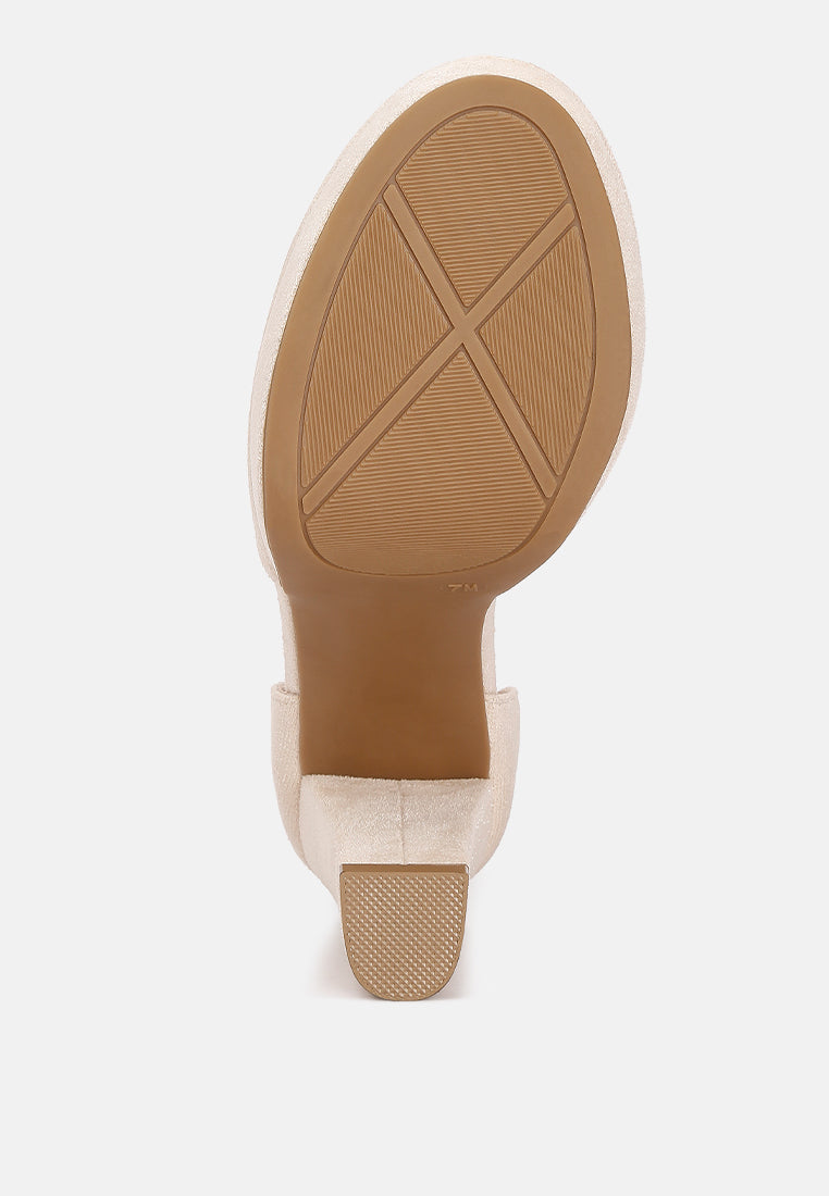 Inigo Ankle Strap Platform Sandals - Tigbul's Variety Fashion Shop