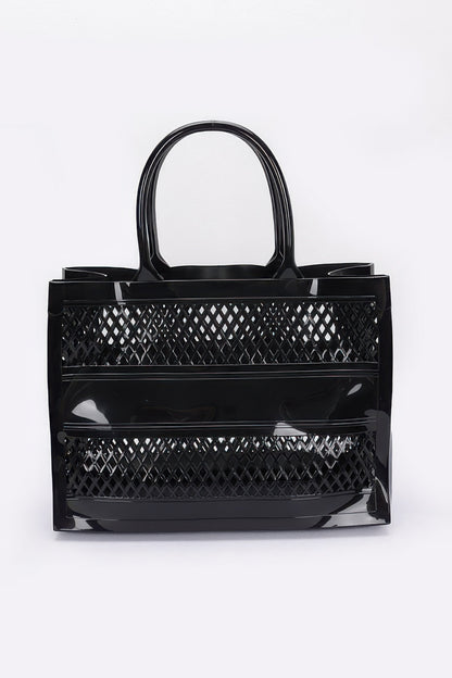 Jelly Tote Bag - Tigbul's Variety Fashion Shop