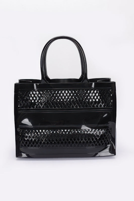 Jelly Tote Bag - Tigbul's Variety Fashion Shop