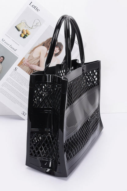 Jelly Tote Bag - Tigbul's Variety Fashion Shop