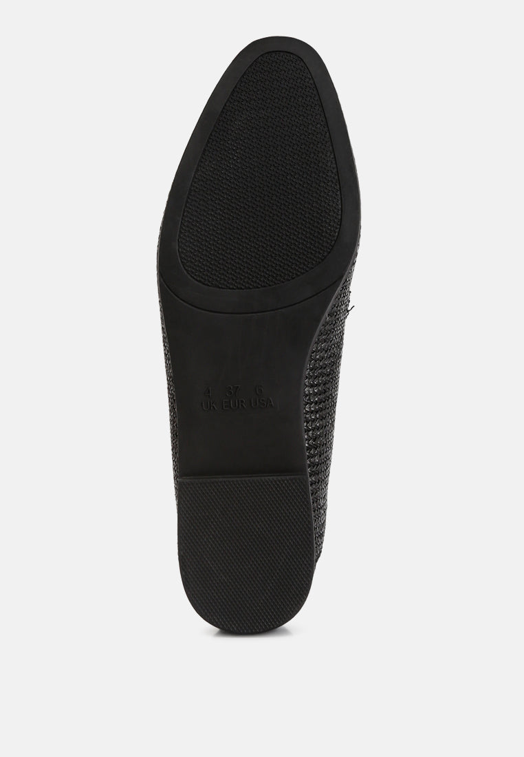 Jiro Horsebit Detail Flat Loafers - Tigbul's Variety Fashion Shop