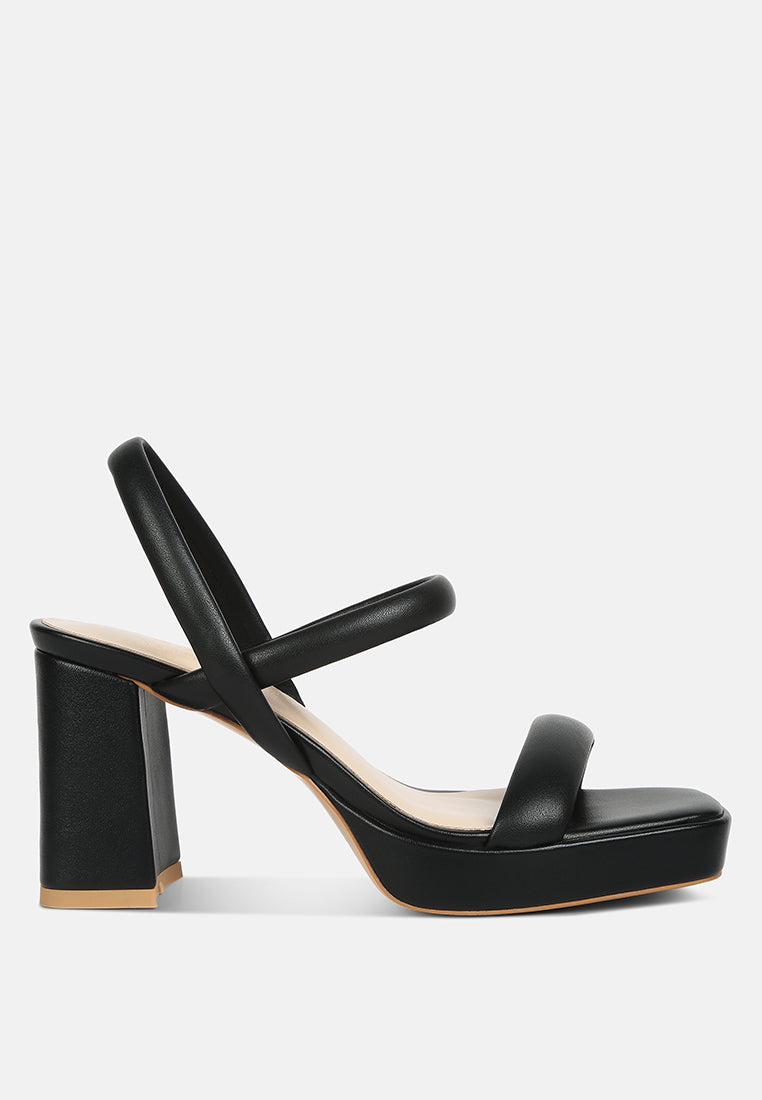 Joslyn Slingback Block Heel Sandals - Tigbul's Variety Fashion Shop