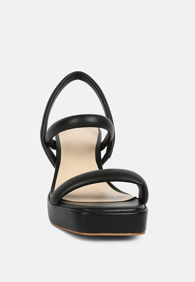 Joslyn Slingback Block Heel Sandals - Tigbul's Variety Fashion Shop