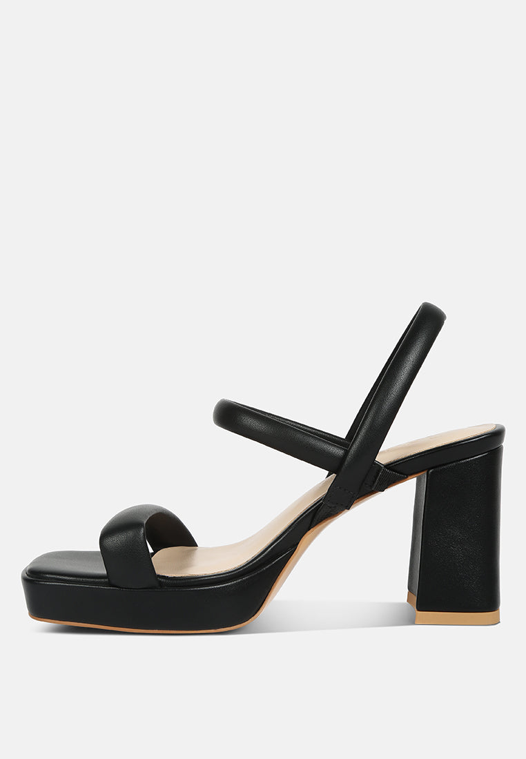 Joslyn Slingback Block Heel Sandals - Tigbul's Variety Fashion Shop