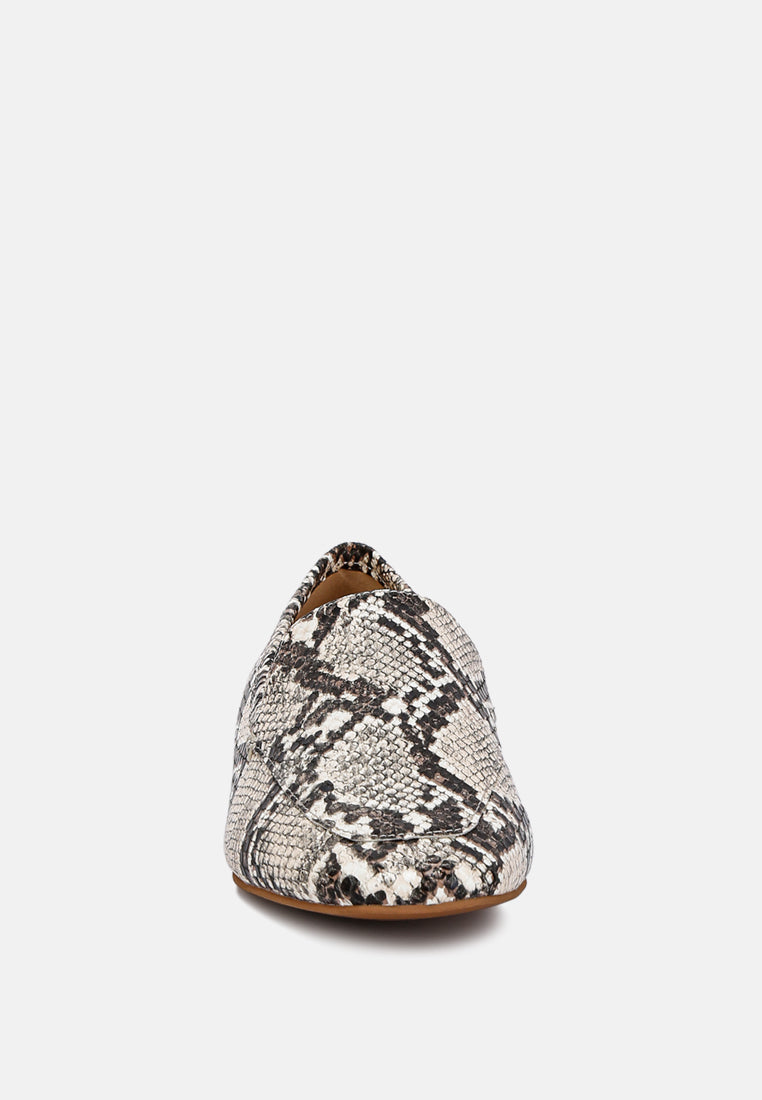 Julia Textured Loafers - Tigbul's Variety Fashion Shop