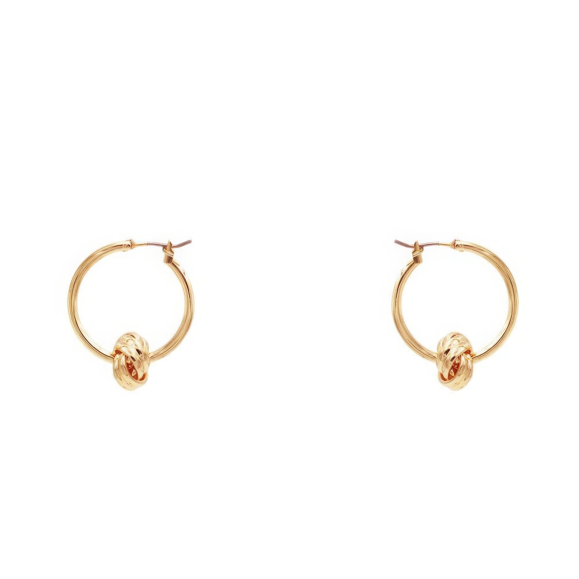 Knot Hoop Earring - Tigbul's Variety Fashion Shop