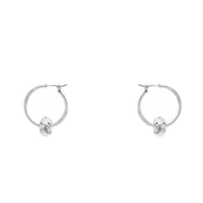 Knot Hoop Earring - Tigbul's Variety Fashion Shop
